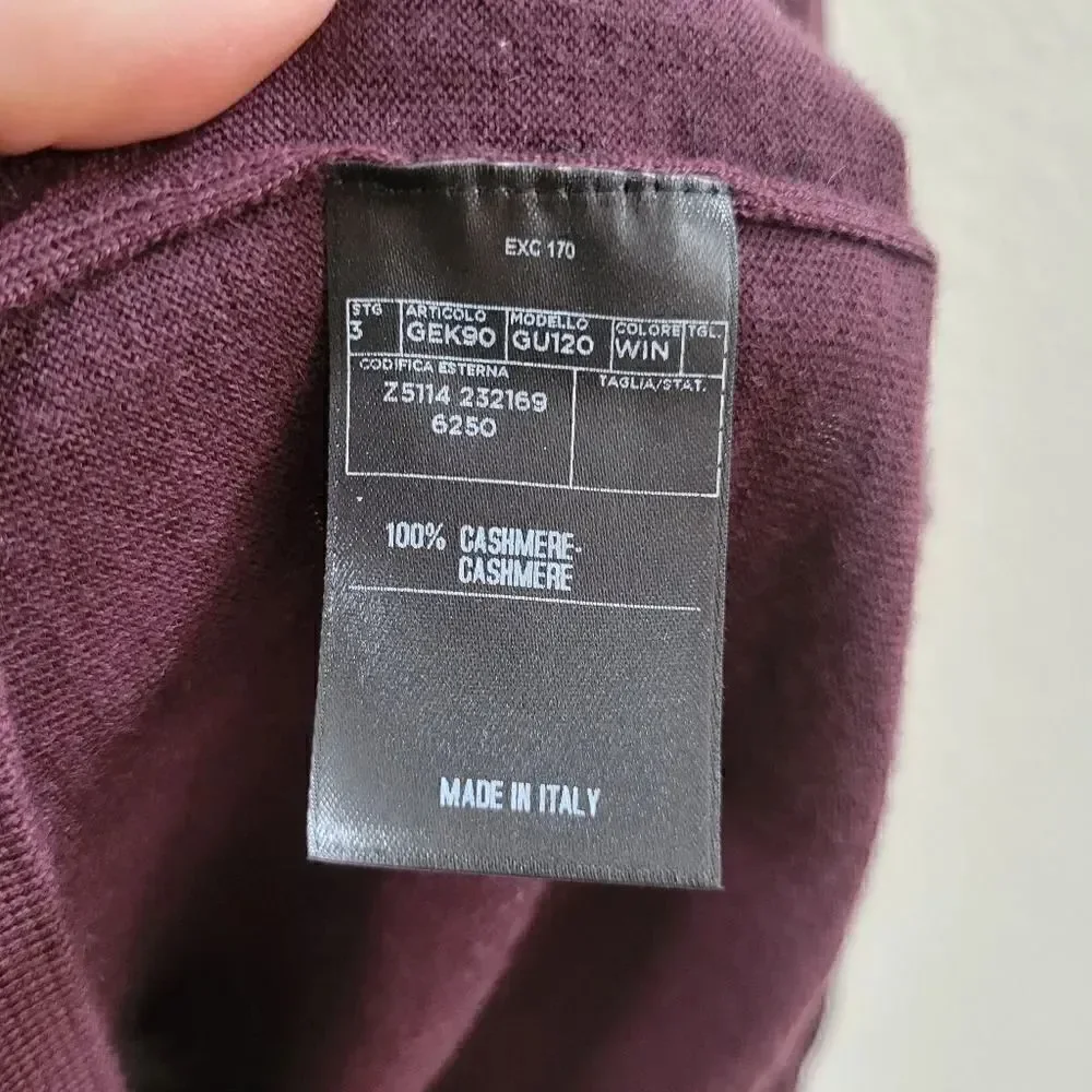 Gucci Cashmere men's Turtleneck Sweater size XXXL